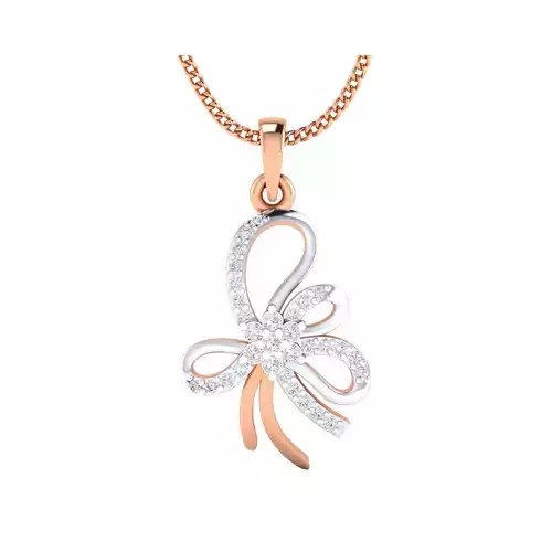 Women Pendant STL OBJ FBX Renders Details