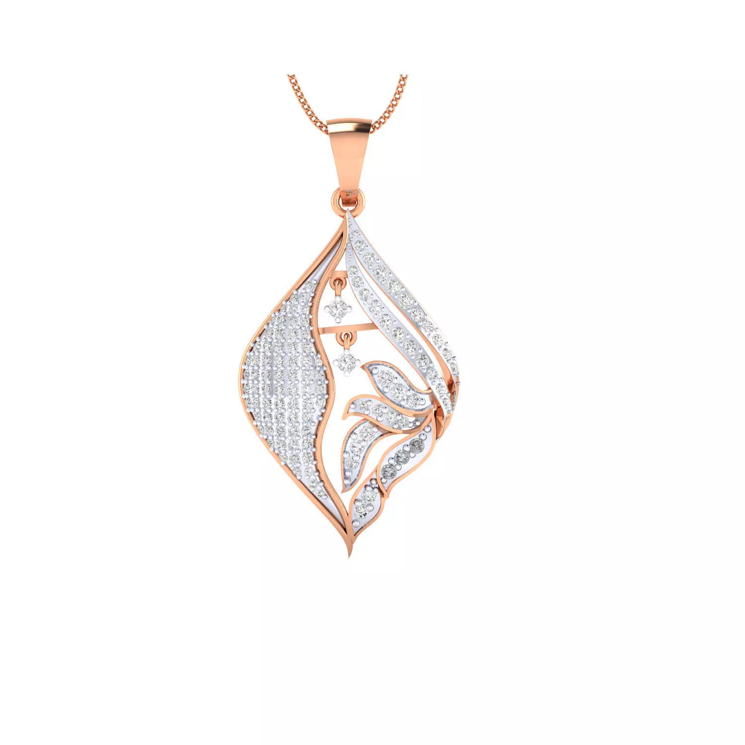 Women Pendant STL OBJ FBX Renders Details 3D print model_0
