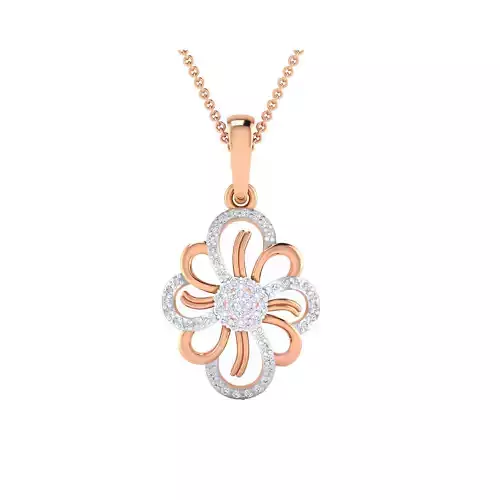 Women Pendant STL OBJ FBX Renders Details