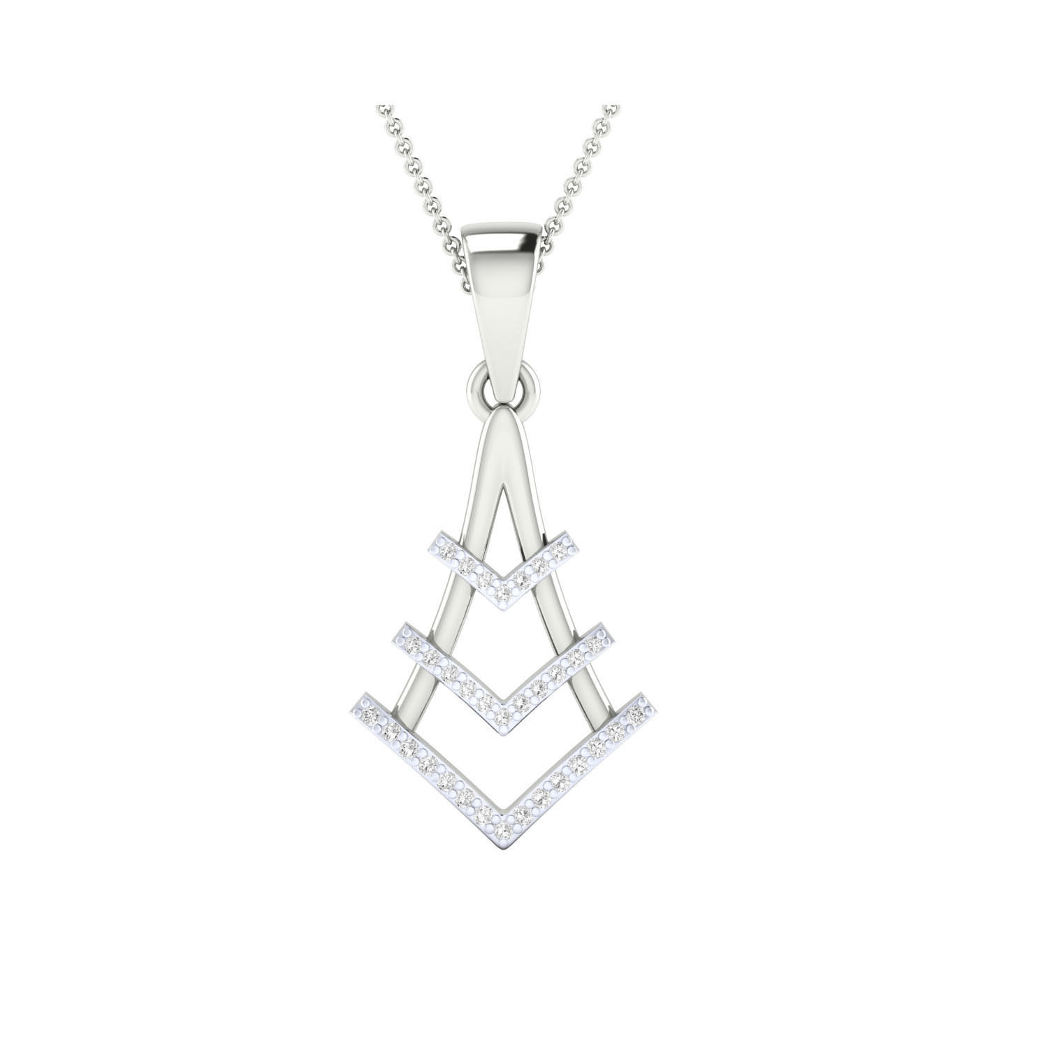 Women Pendant STL OBJ FBX Renders Details 3D print model_7