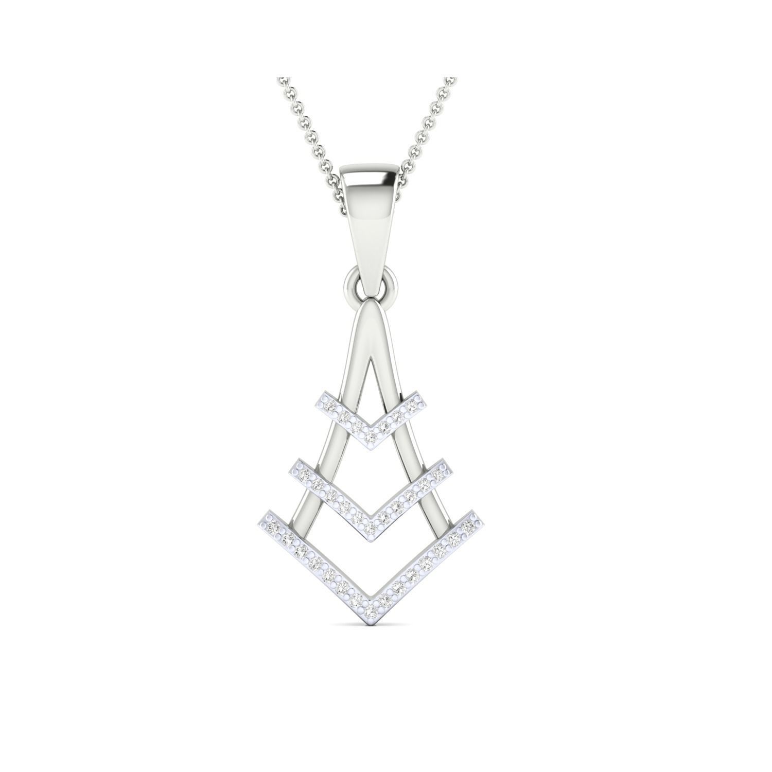 Women Pendant STL OBJ FBX Renders Details 3D print model_8