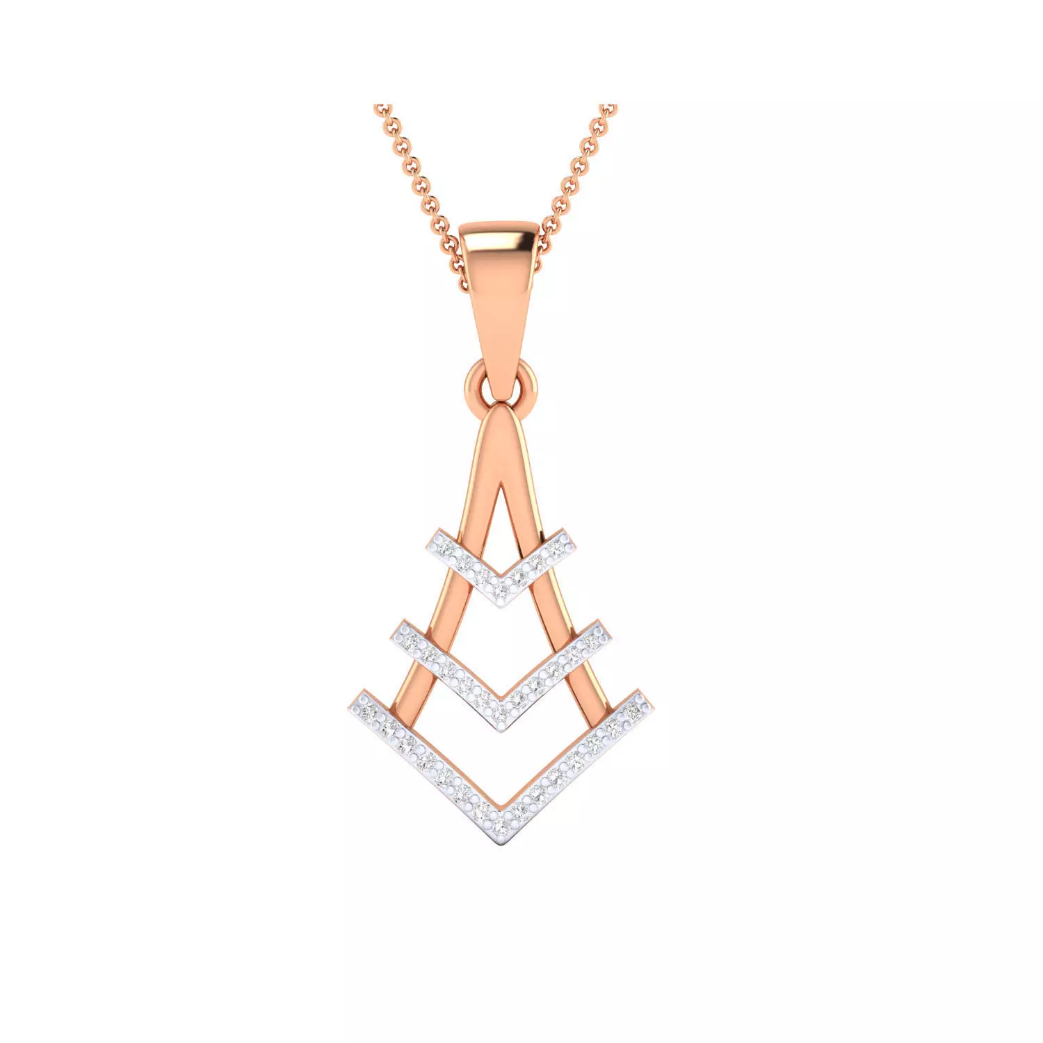 Women Pendant STL OBJ FBX Renders Details 3D print model_0