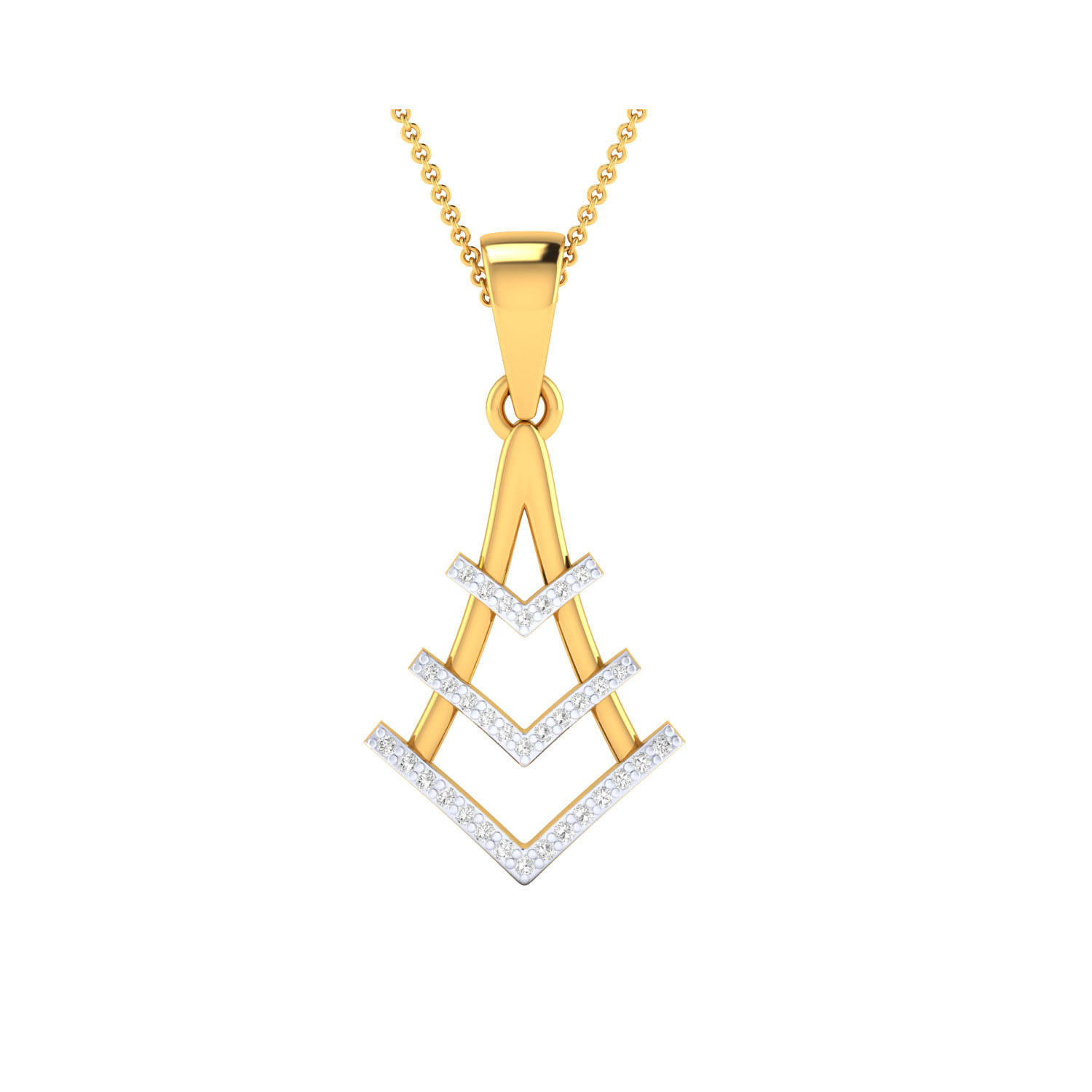 Women Pendant STL OBJ FBX Renders Details 3D print model_13