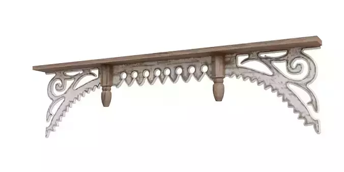 French Cottage Floating Shelf