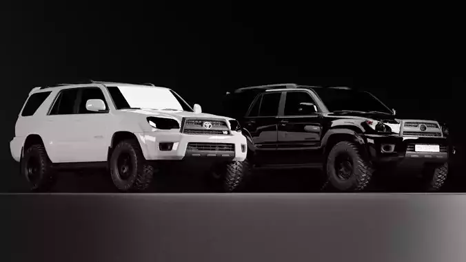 toyota fortuner 3D model