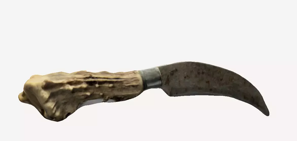 Bone Knife 3D print model_0