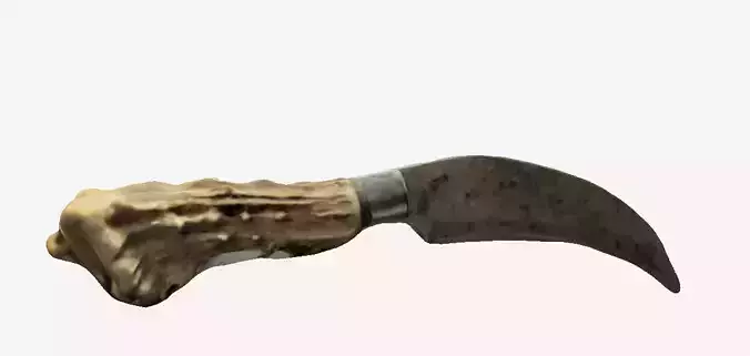 Bone Knife 3D print model