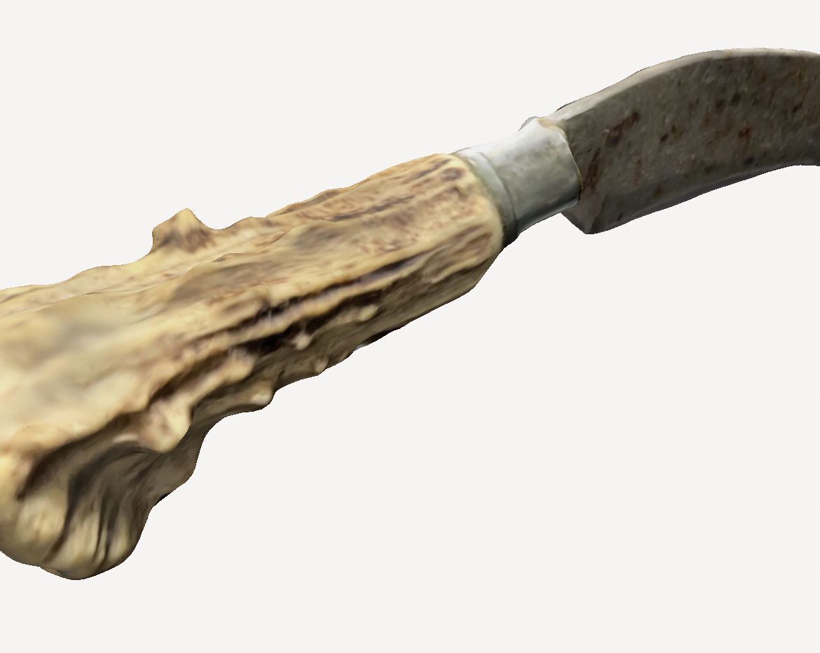 Bone Knife 3D print model_5