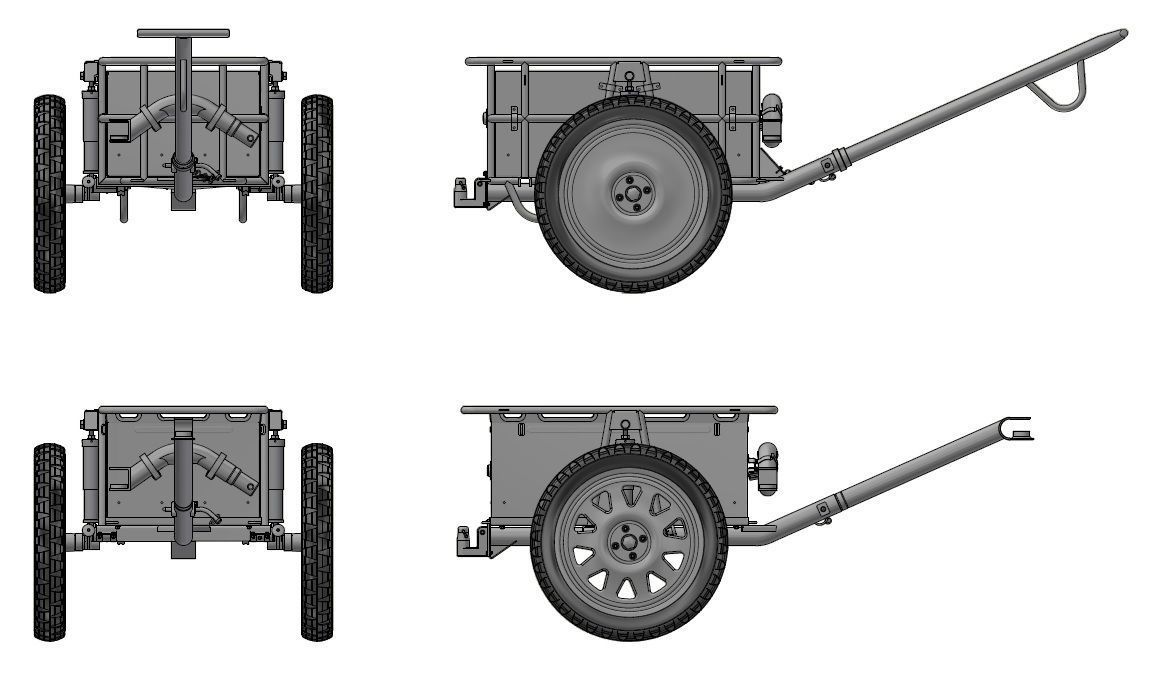 If-8 infanteriekarren - ammunition infantry germany vehicle 3D print model_7