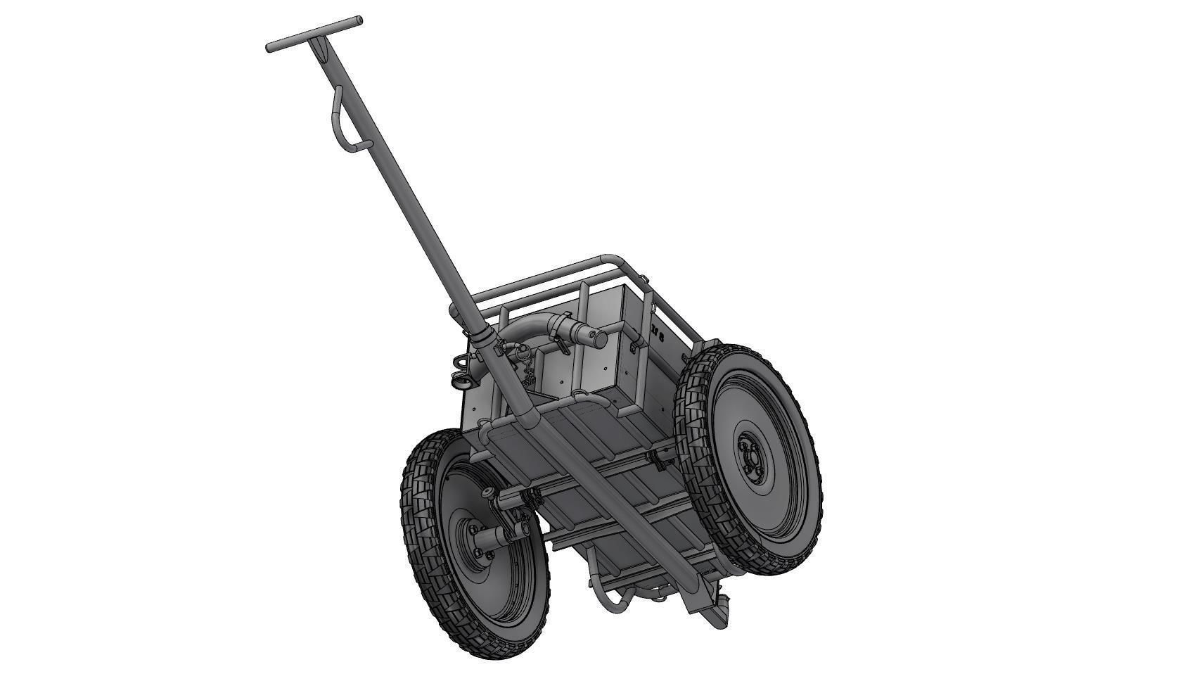 If-8 infanteriekarren - ammunition infantry germany vehicle 3D print model_4