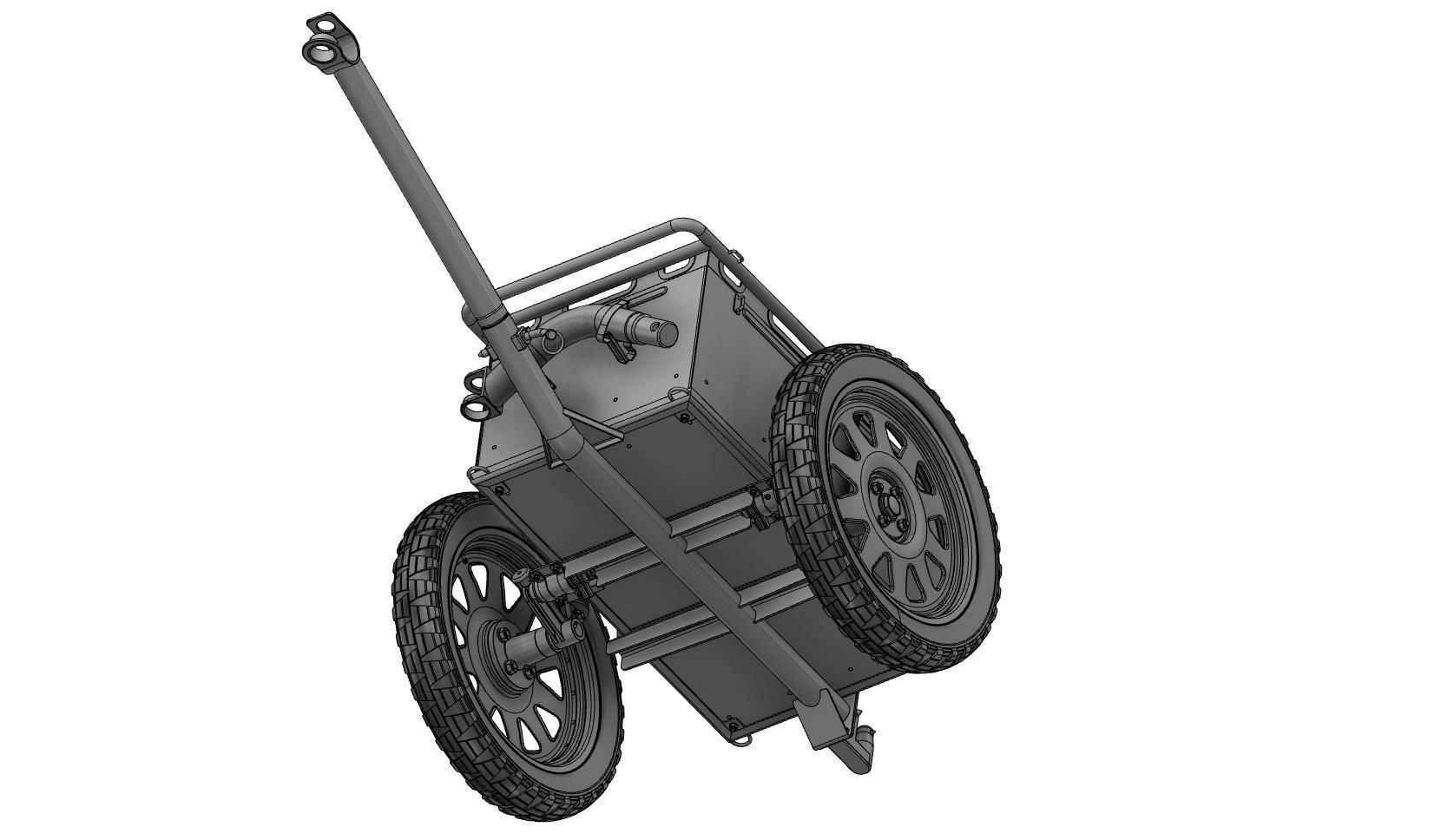 If-8 infanteriekarren - ammunition infantry germany vehicle 3D print model_6