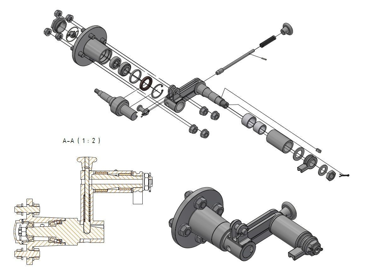 If-8 infanteriekarren - ammunition infantry germany vehicle 3D print model_8
