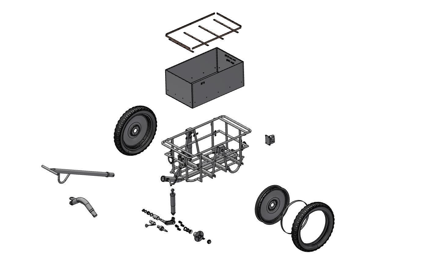 If-8 infanteriekarren - ammunition infantry germany vehicle 3D print model_9