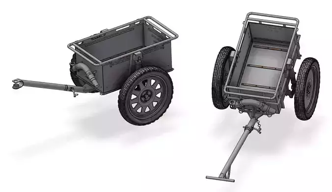 If-8 infanteriekarren - ammunition infantry germany vehicle 3D print model