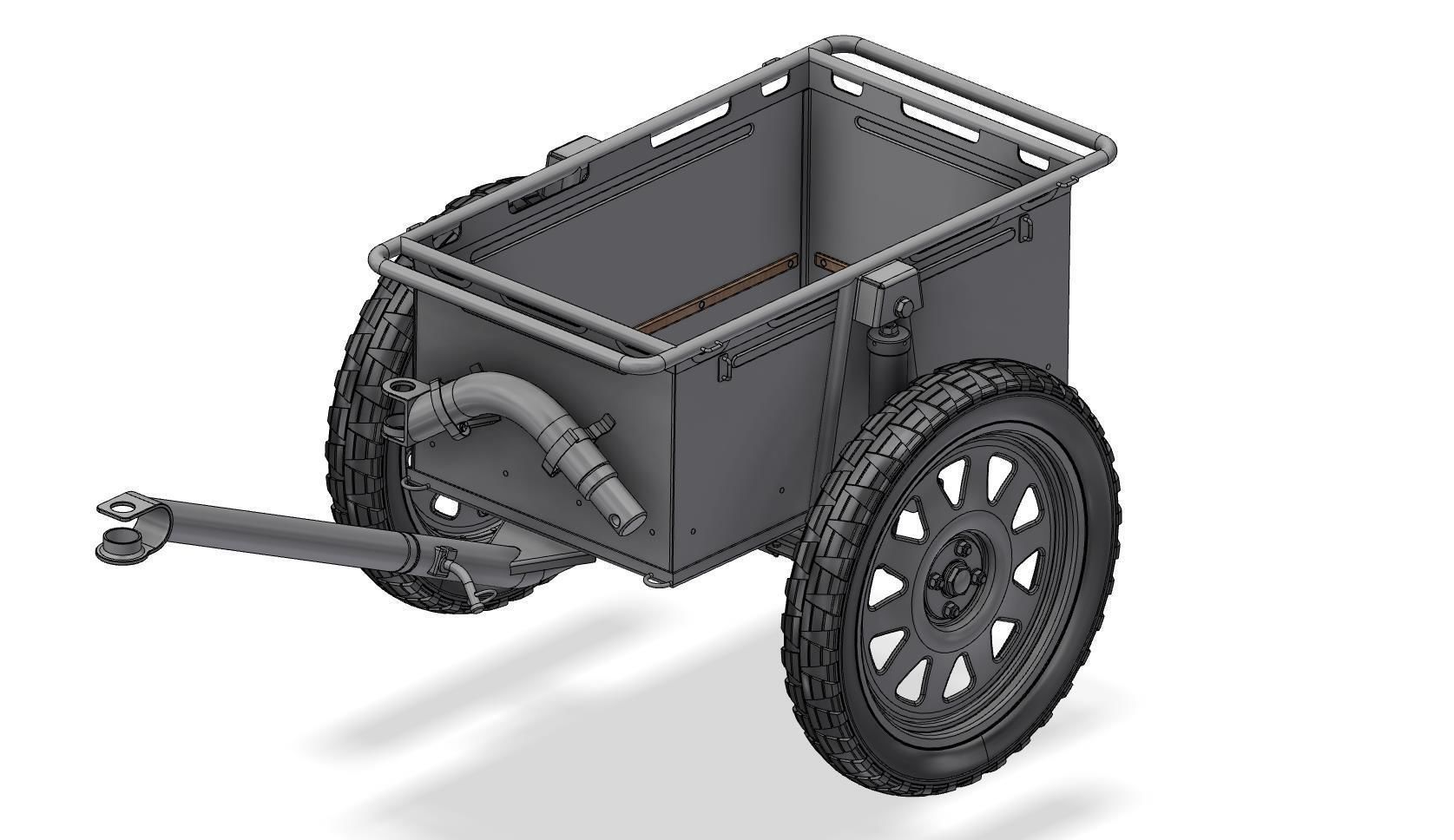 If-8 infanteriekarren - ammunition infantry germany vehicle 3D print model_5