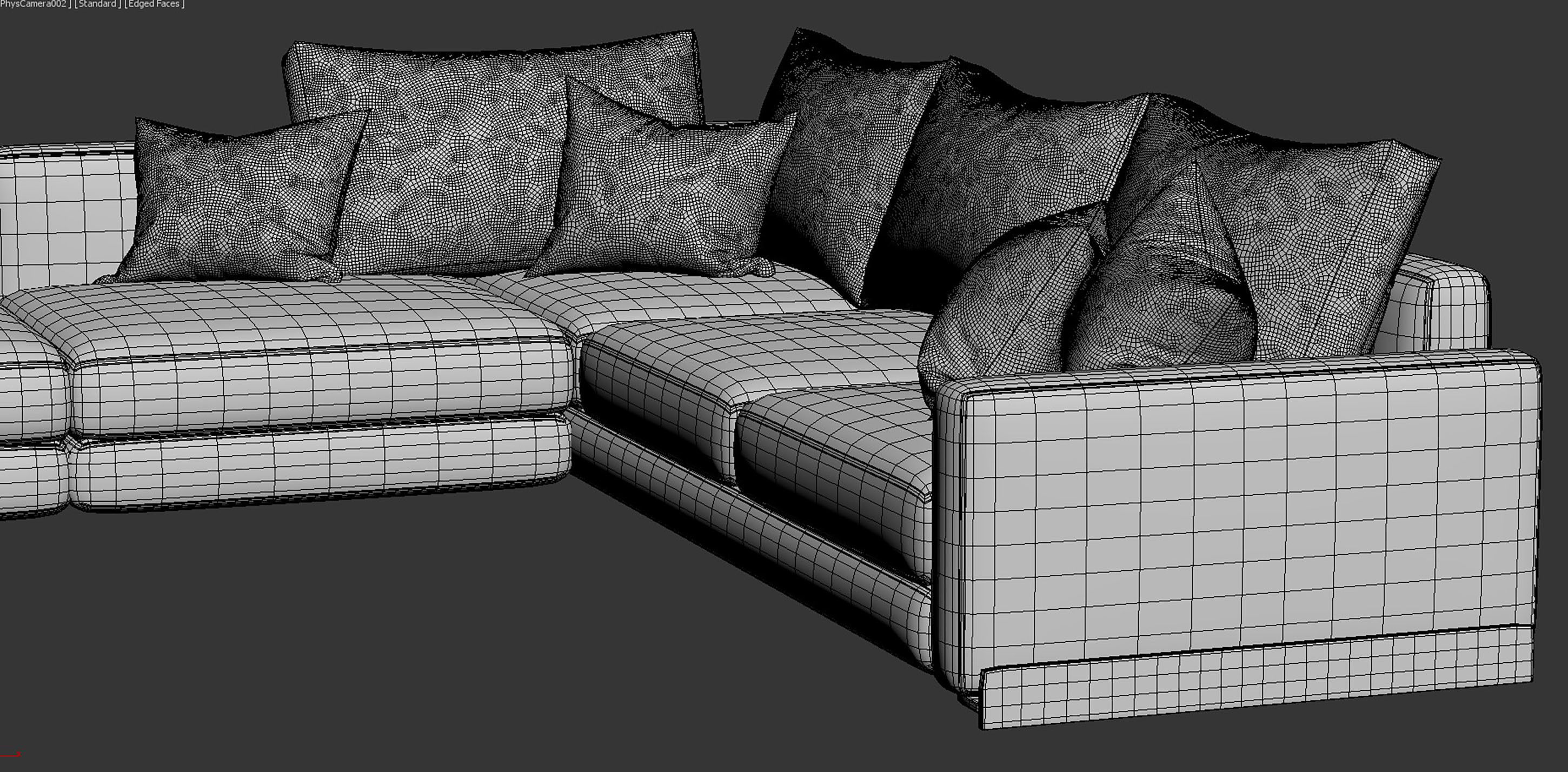 Arflex Rendez-Vous D120 Sofa 3D model_13