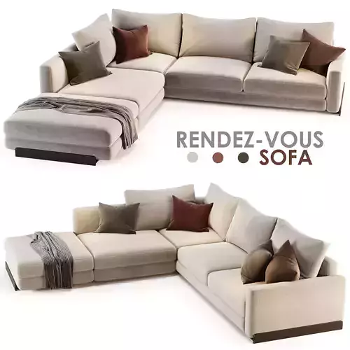 Arflex Rendez-Vous D120 Sofa