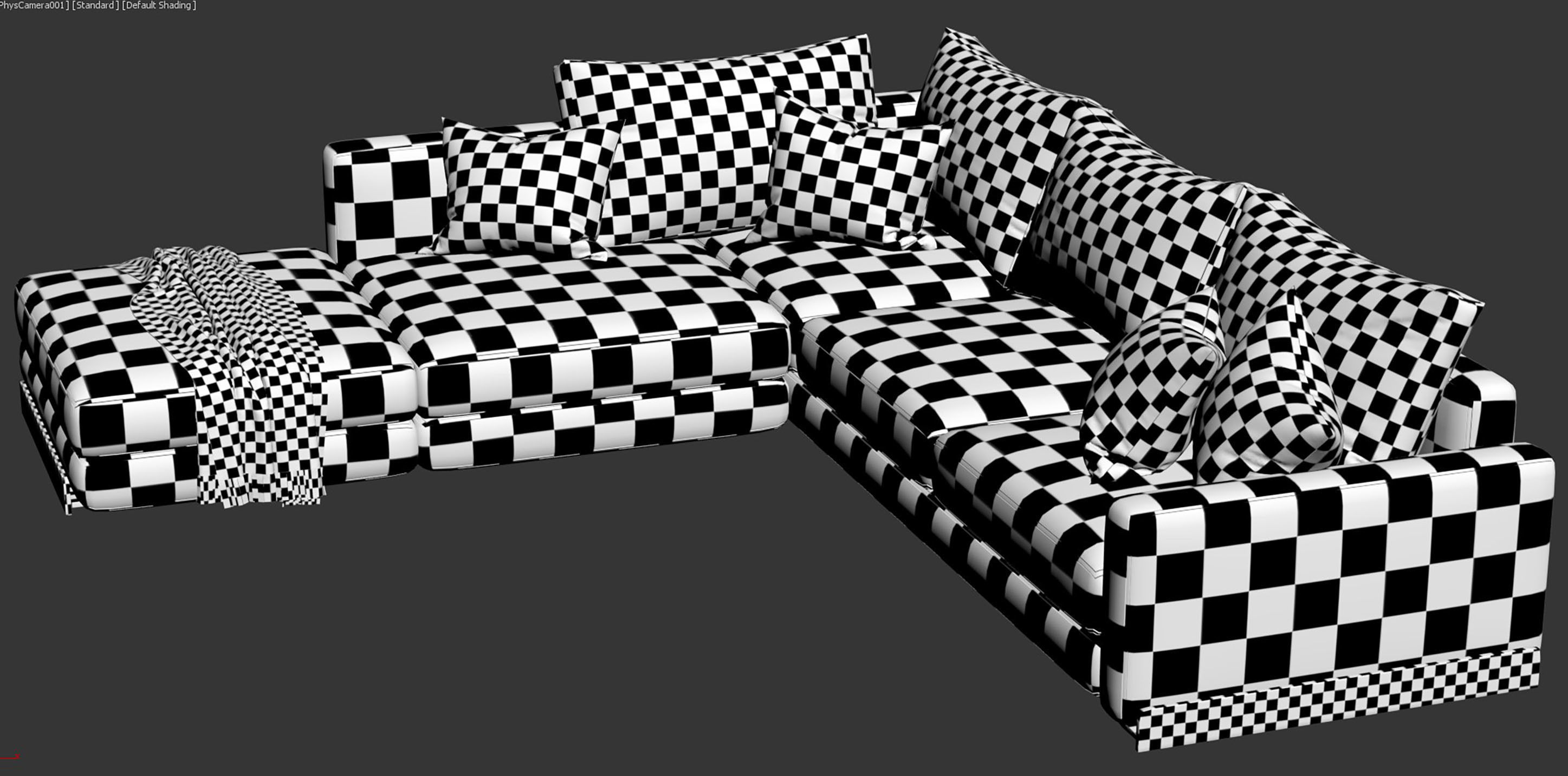 Arflex Rendez-Vous D120 Sofa 3D model_11