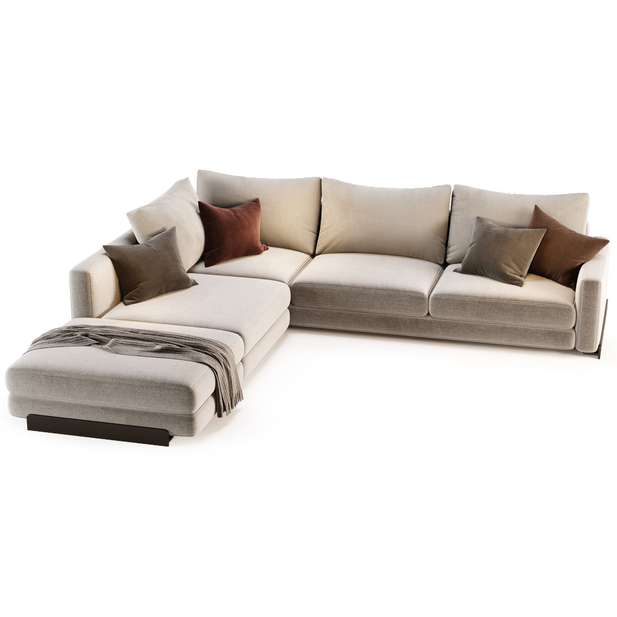 Arflex Rendez-Vous D120 Sofa 3D model_5