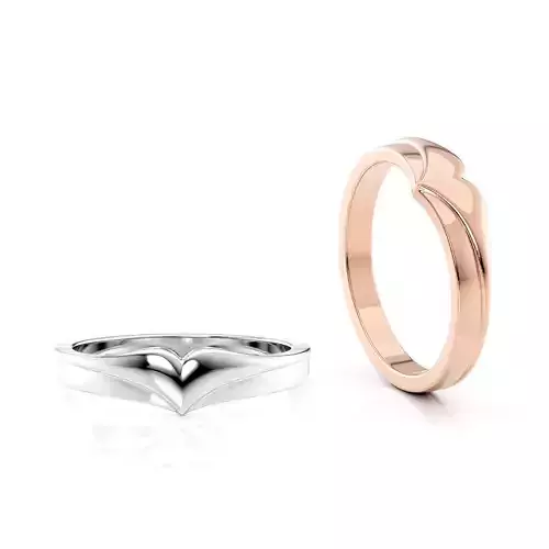 Heart ring R 0326 printable 3d model 3D print model