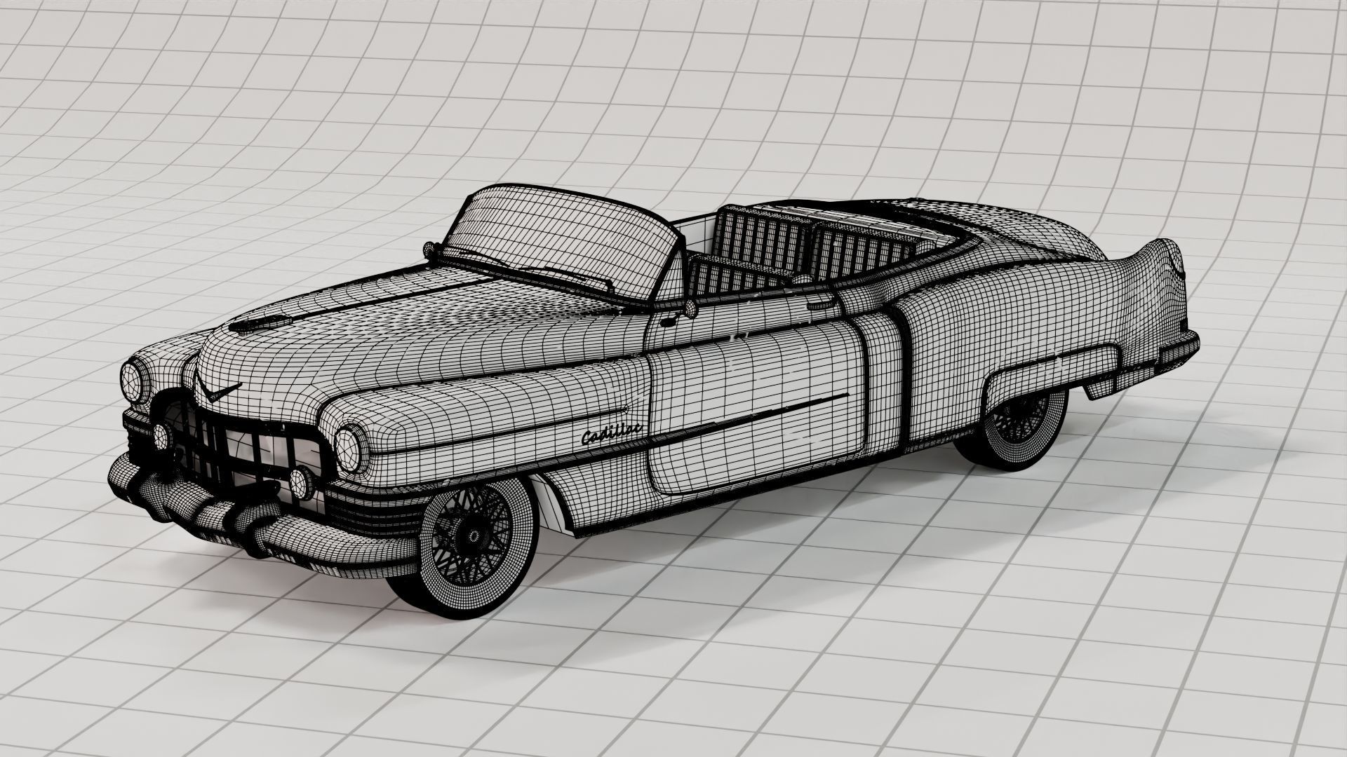 ELEGANCE CADILLAC Série 62 Coupé 2 portes 1950 n°109 1/43