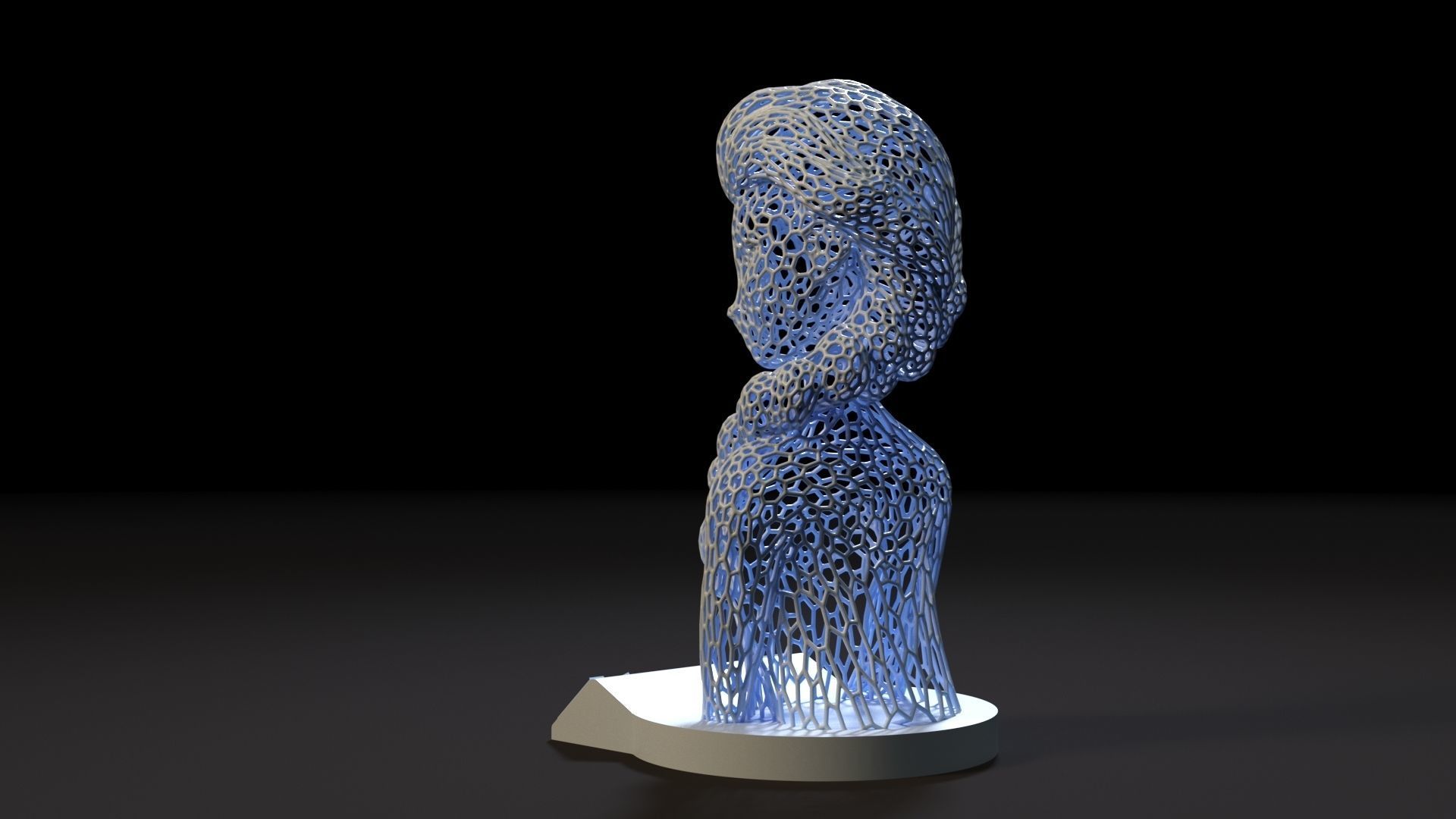 Frozen Elsa 3D print model_2