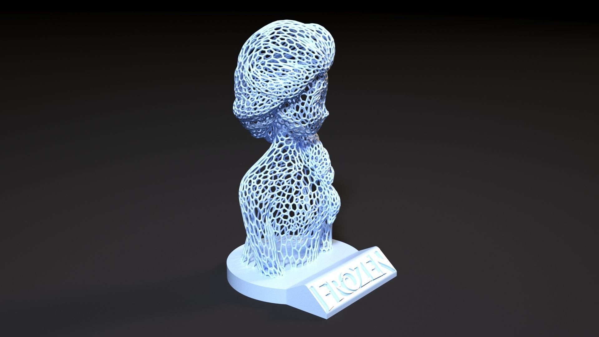 Frozen Elsa 3D print model_6