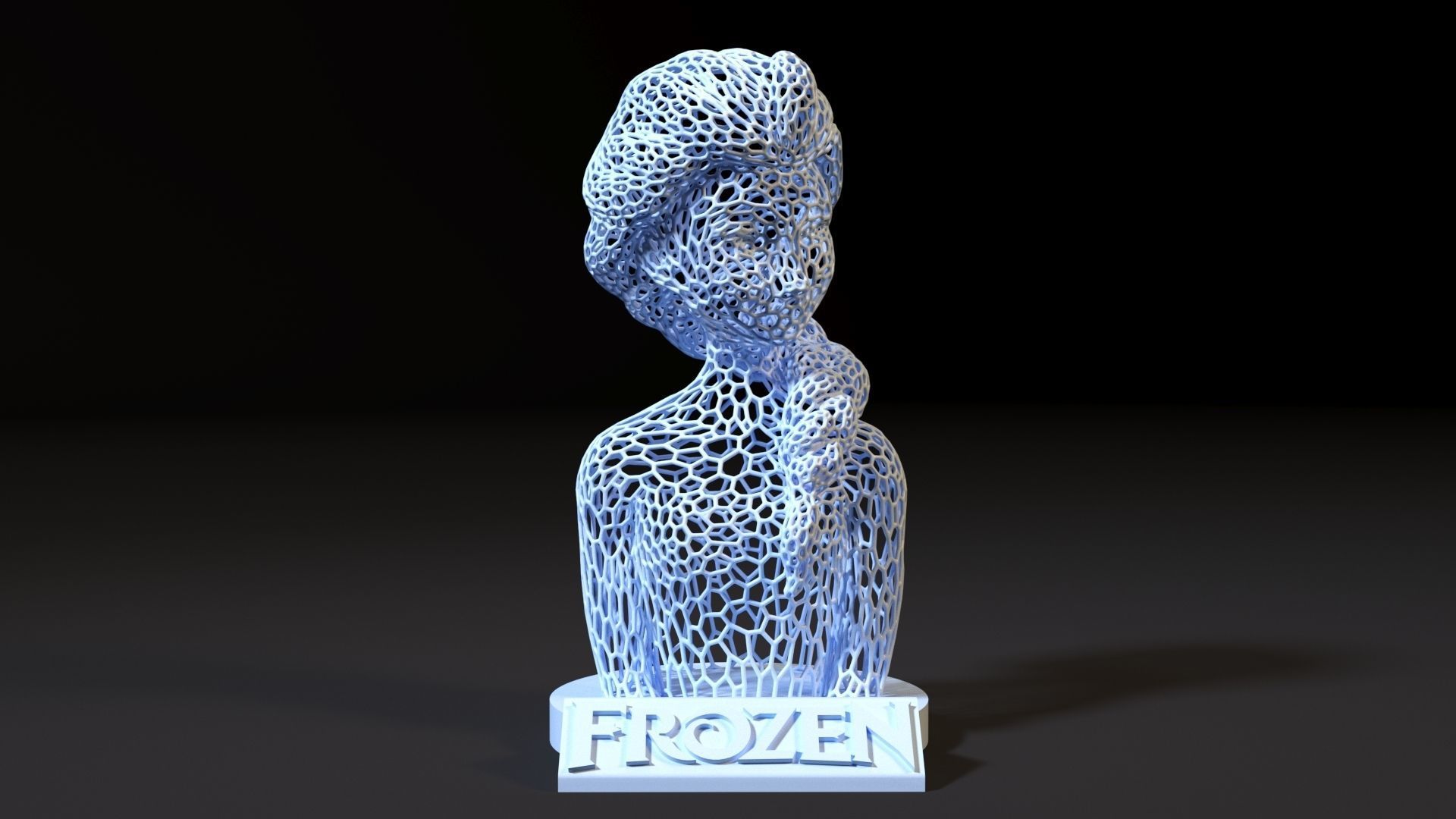 Frozen Elsa 3D print model_7