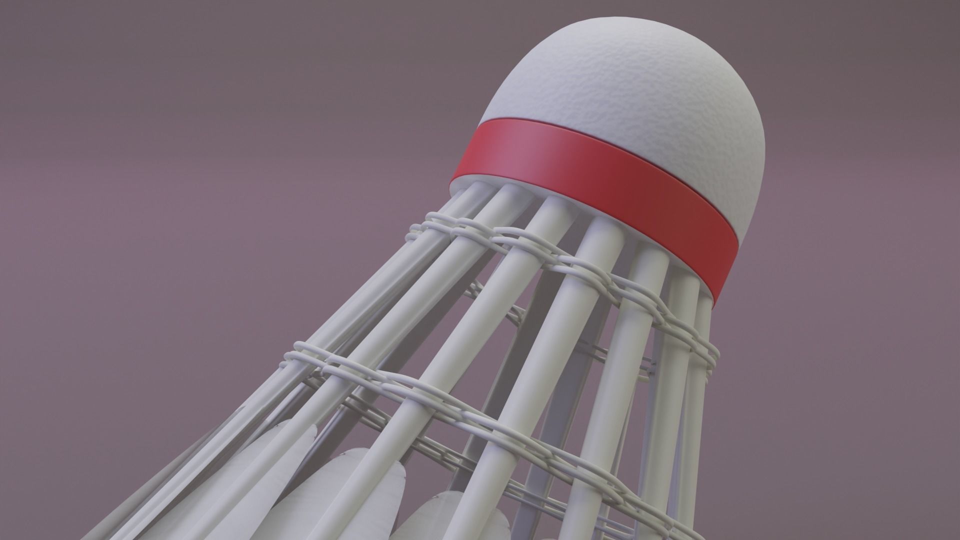 Shuttlecock Model 3D model_5