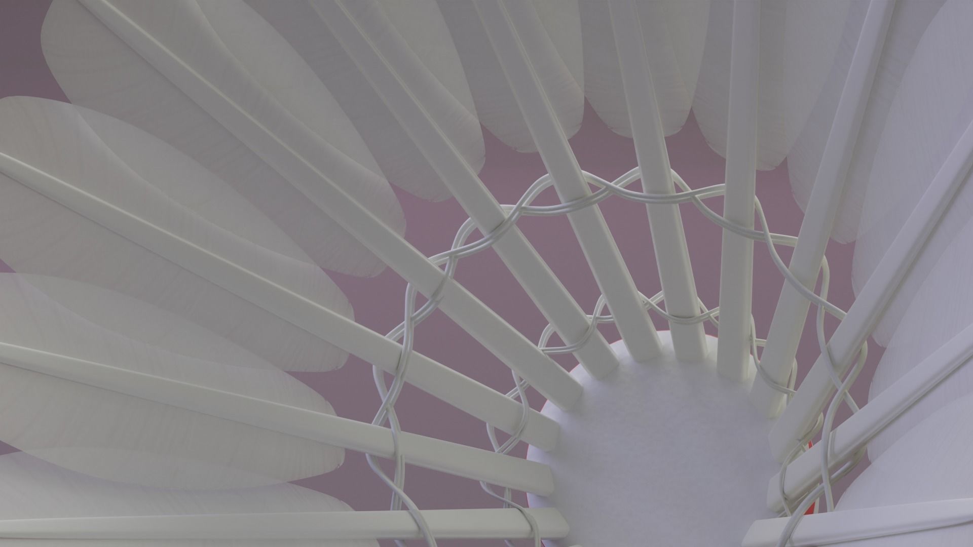 Shuttlecock Model 3D model_4