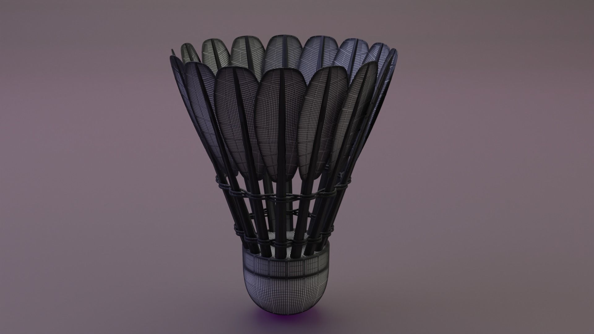 Shuttlecock Model 3D model_6