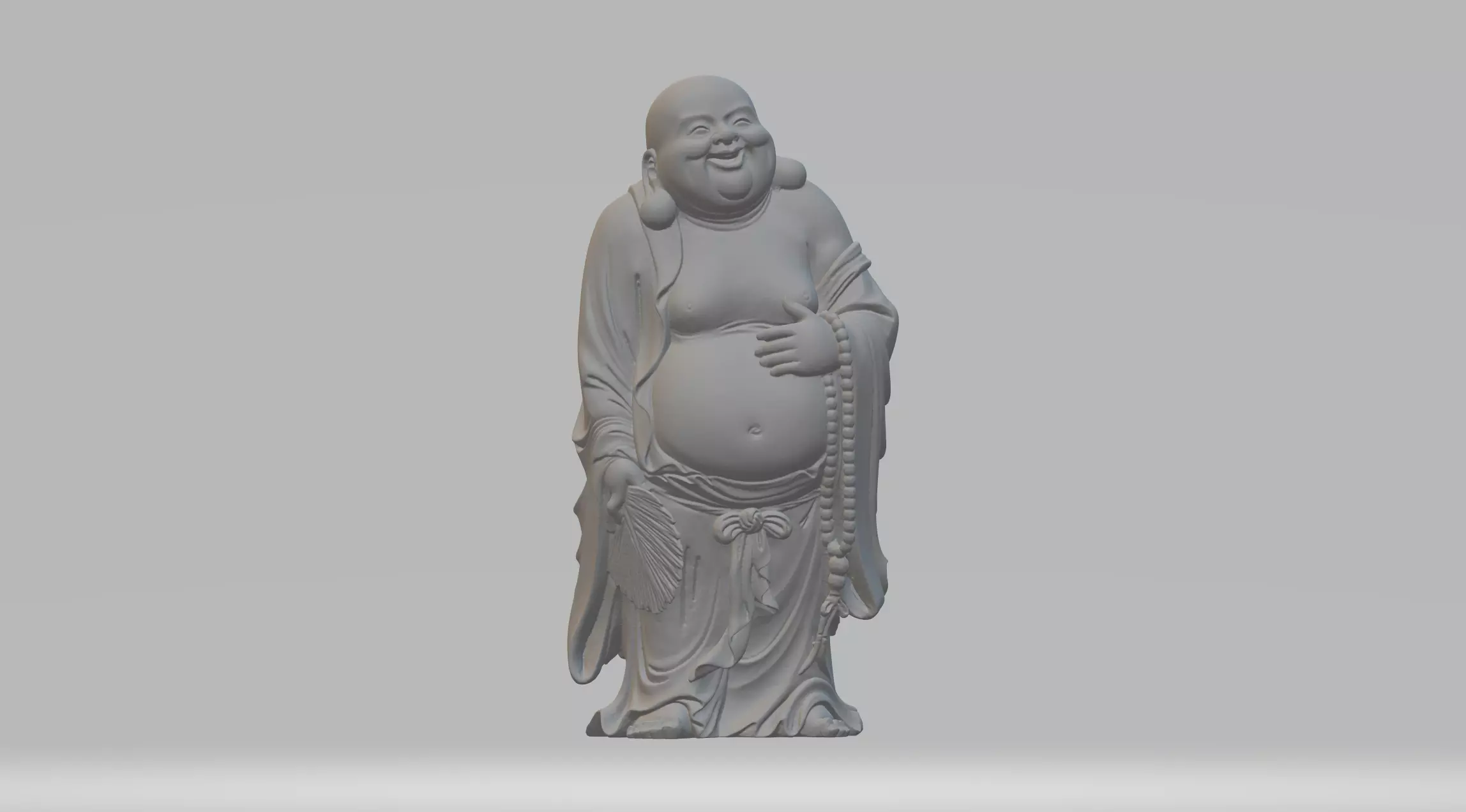 Buddha Maitreya 3D print model_0