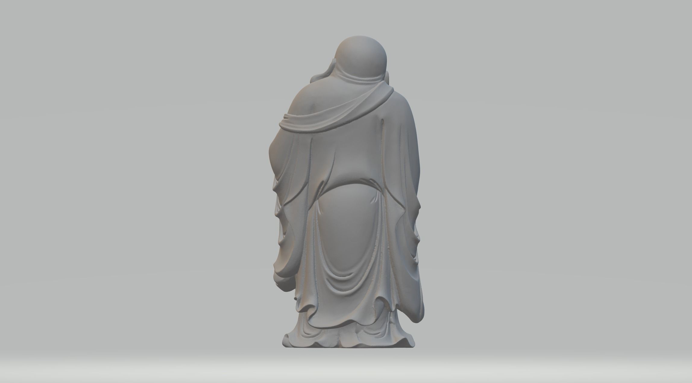 Buddha Maitreya 3D print model_2