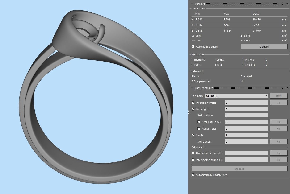 Tape Ring R 35 3D print model_7