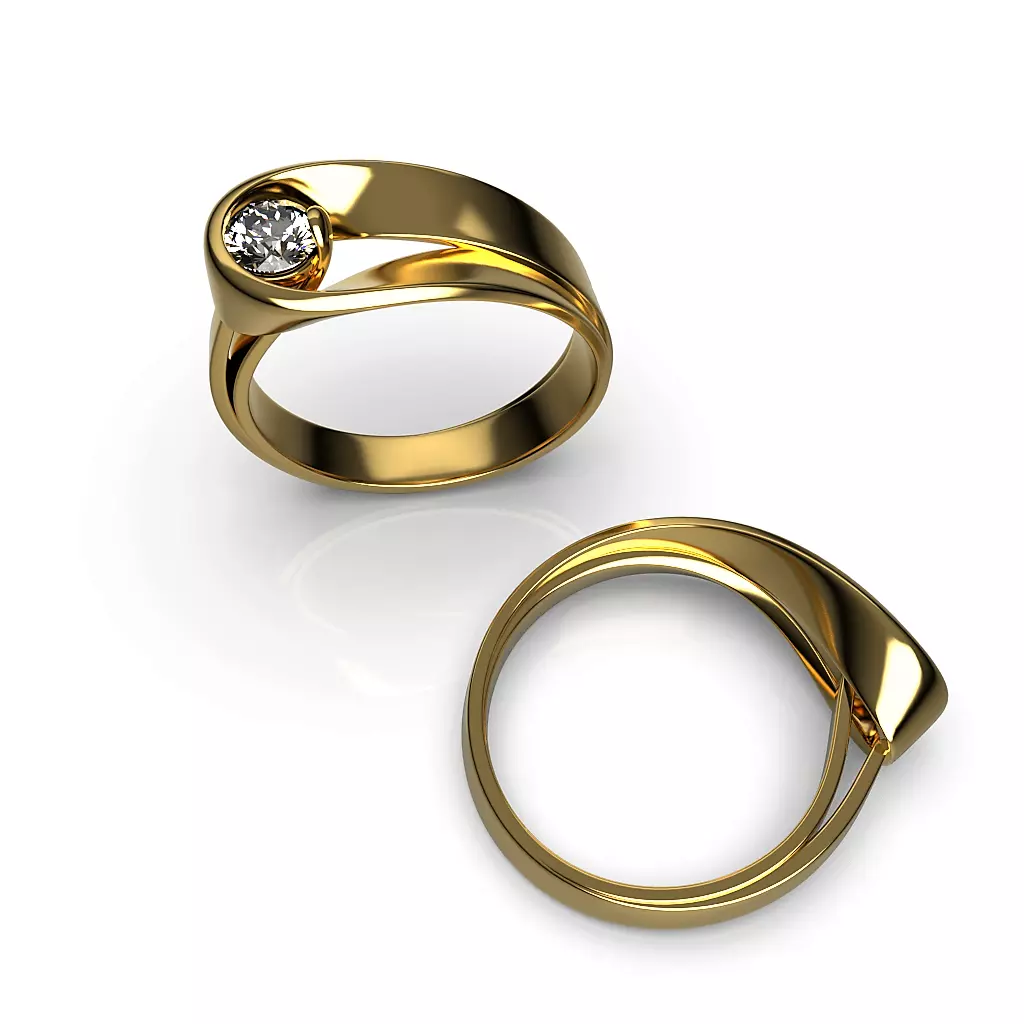 Tape Ring R 35 3D print model_0