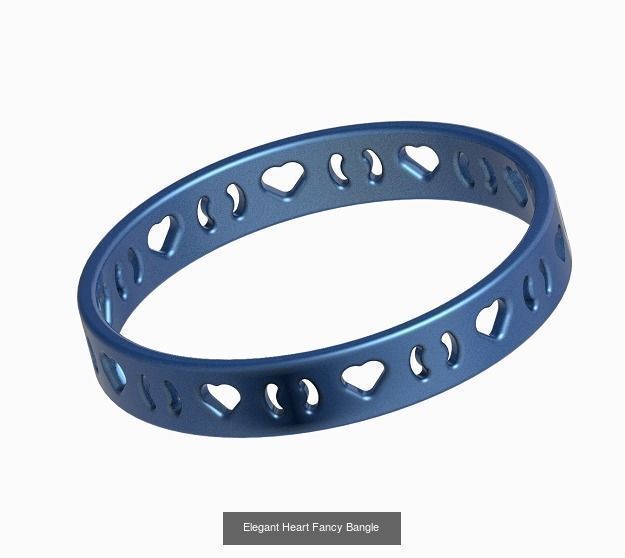STYLISH FANCY BANGLE PACK 3D Model Collection_5