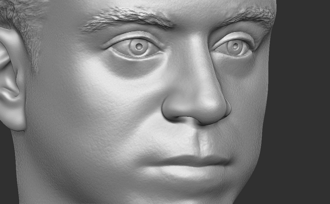 Xavi Hernandez bust for 3D printing 3D print model_21
