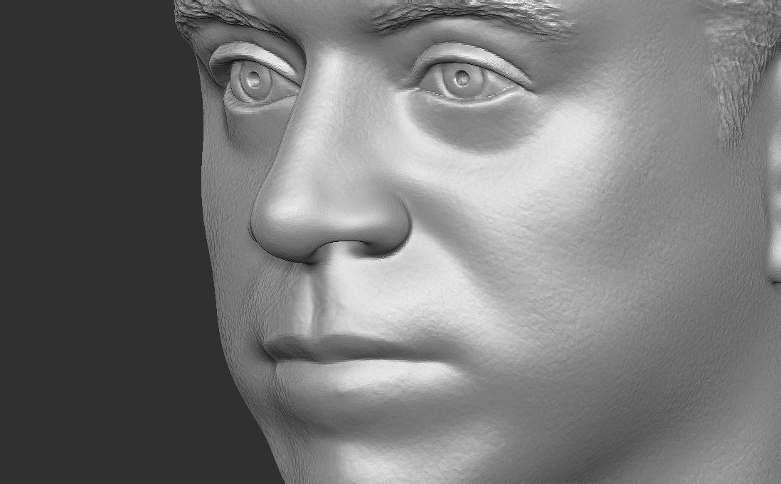 Xavi Hernandez bust for 3D printing 3D print model_22