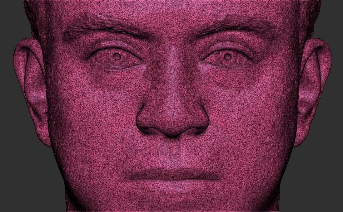 Xavi Hernandez bust for 3D printing 3D print model_33