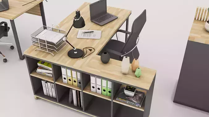 Office Furniture wood and steel