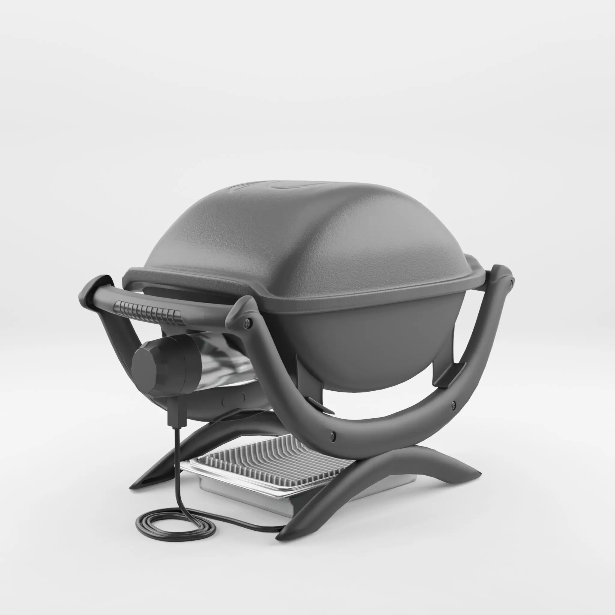 Weber Barbecue and Grill 3D Model Low-poly 3D model_0