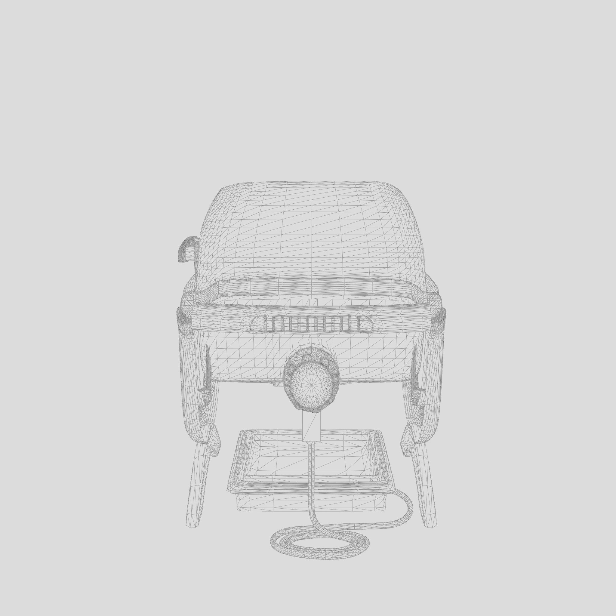 Weber Barbecue and Grill 3D Model Low-poly 3D model_6