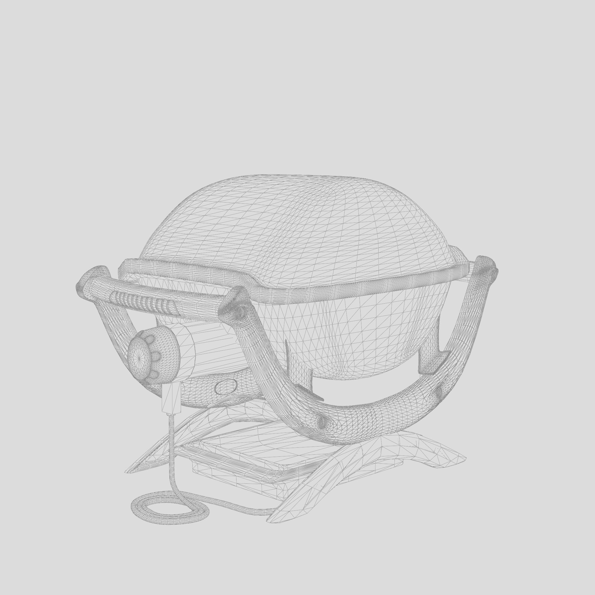 Weber Barbecue and Grill 3D Model Low-poly 3D model_5