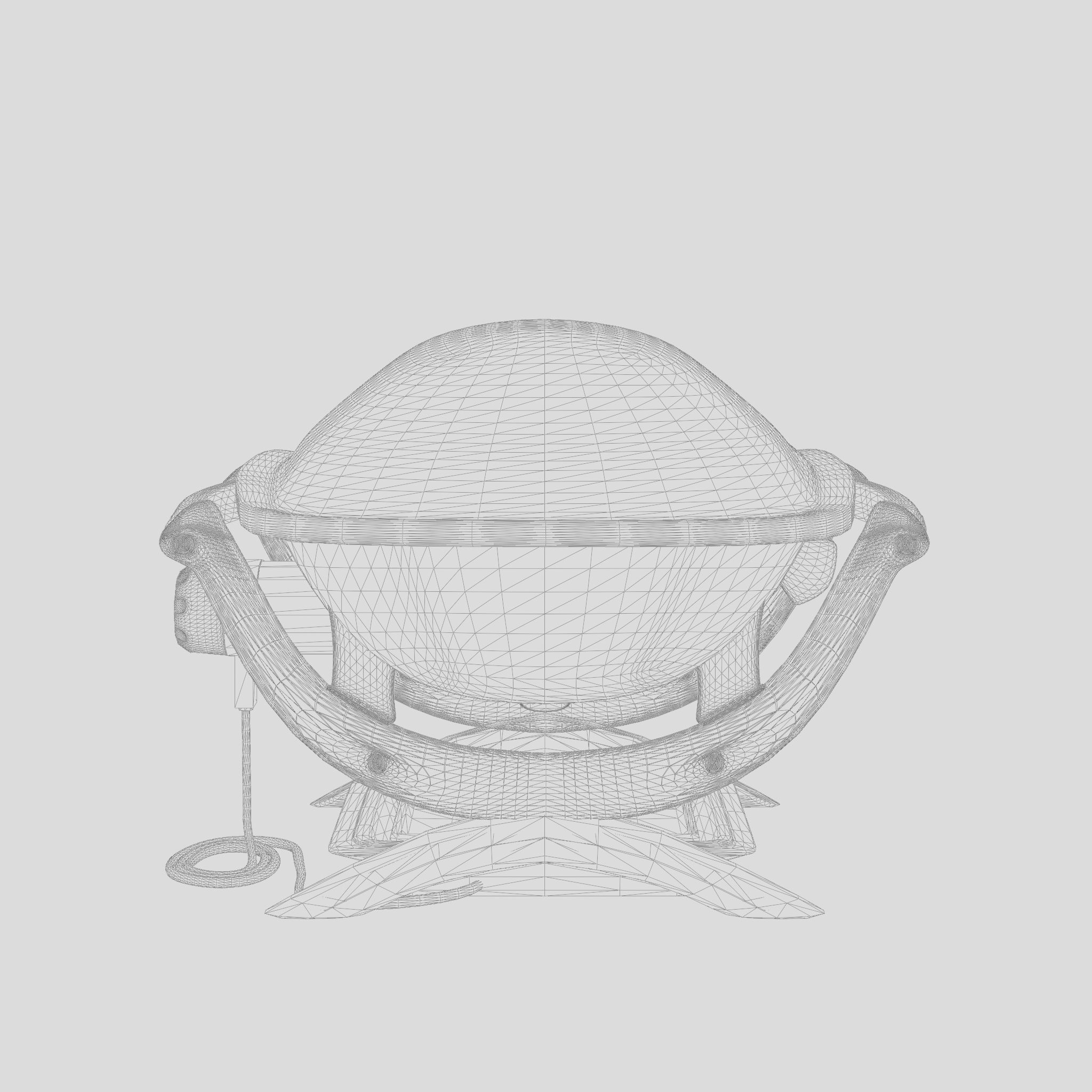 Weber Barbecue and Grill 3D Model Low-poly 3D model_4