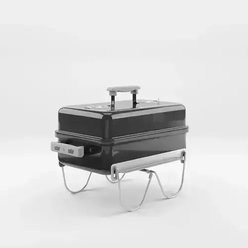 Go-Anywhere Barbecue and Grill 3D Model Low-poly 3D model