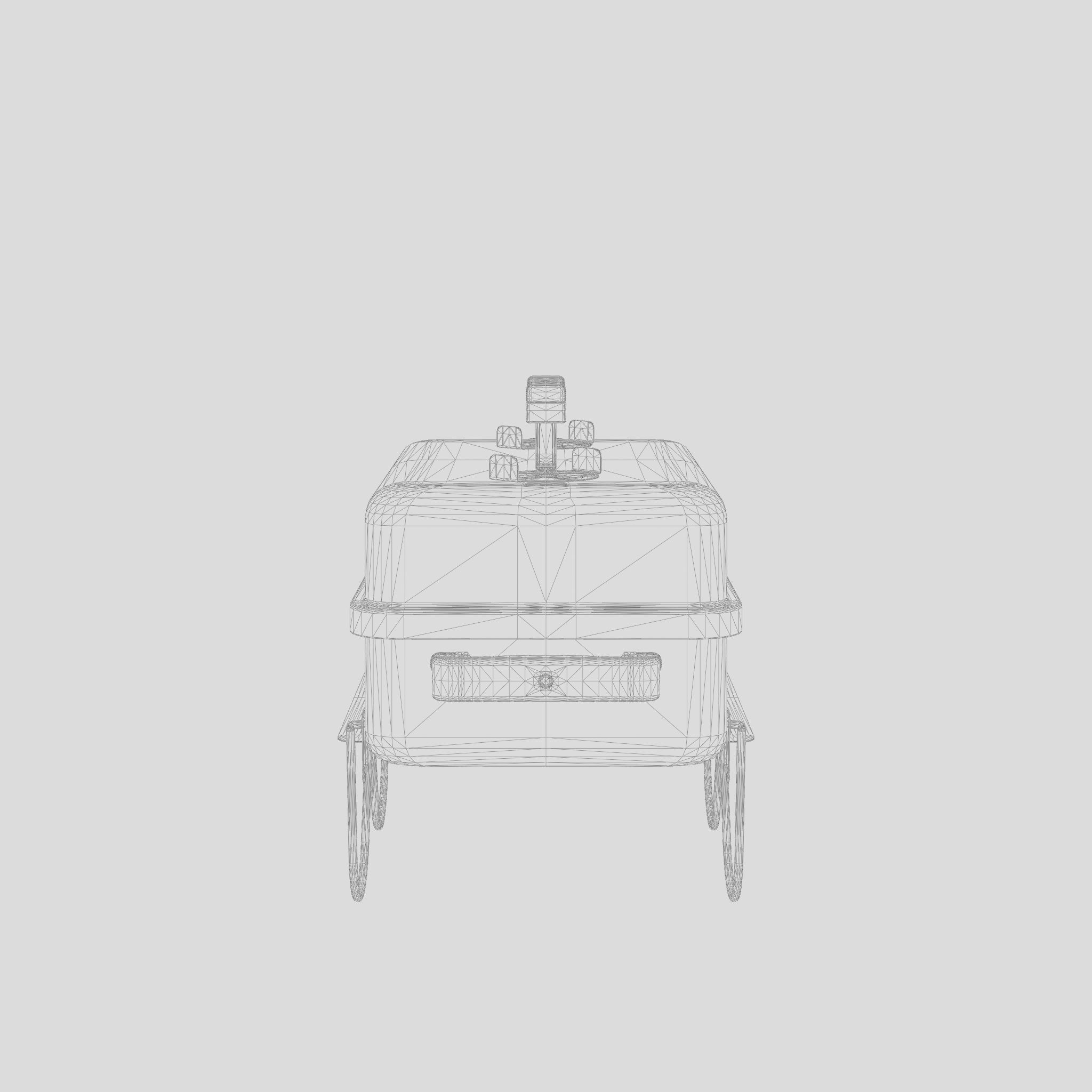 Go-Anywhere Barbecue and Grill 3D Model Low-poly 3D model_6