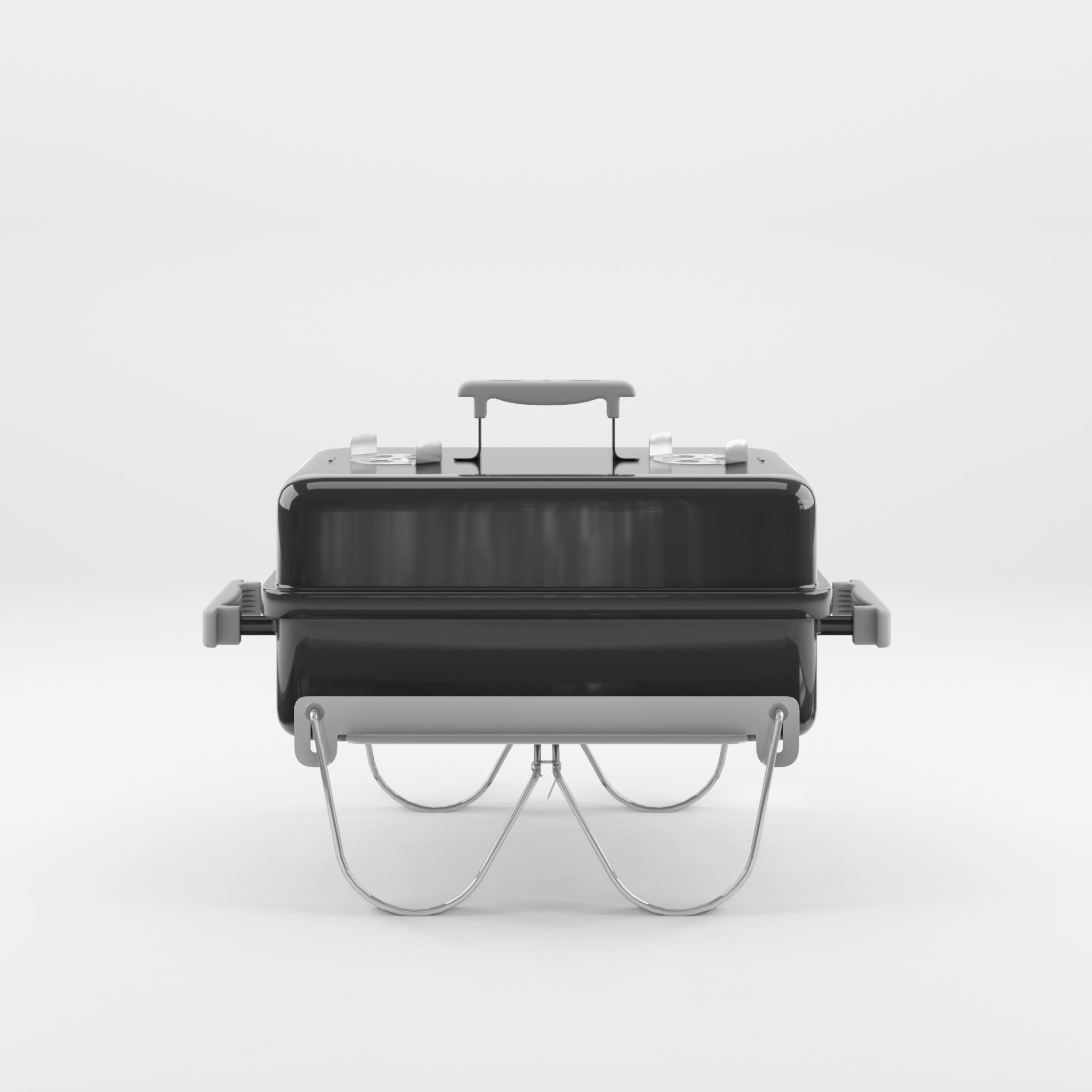 Go-Anywhere Barbecue and Grill 3D Model Low-poly 3D model_3