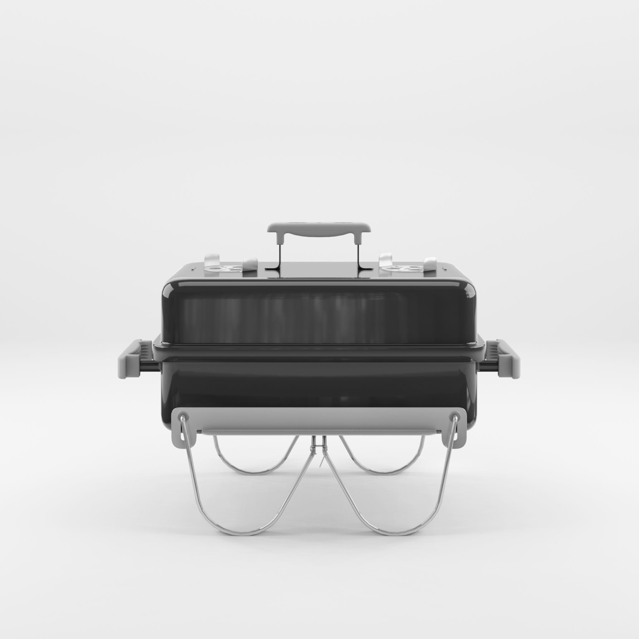 Go-Anywhere Barbecue and Grill 3D Model Low-poly 3D model_1