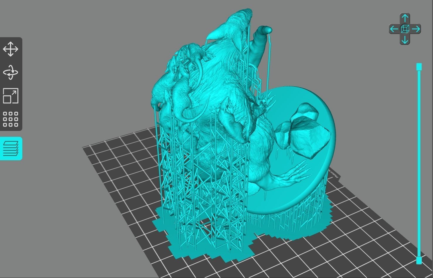Rat Mother 3D model for printing 3D model_7