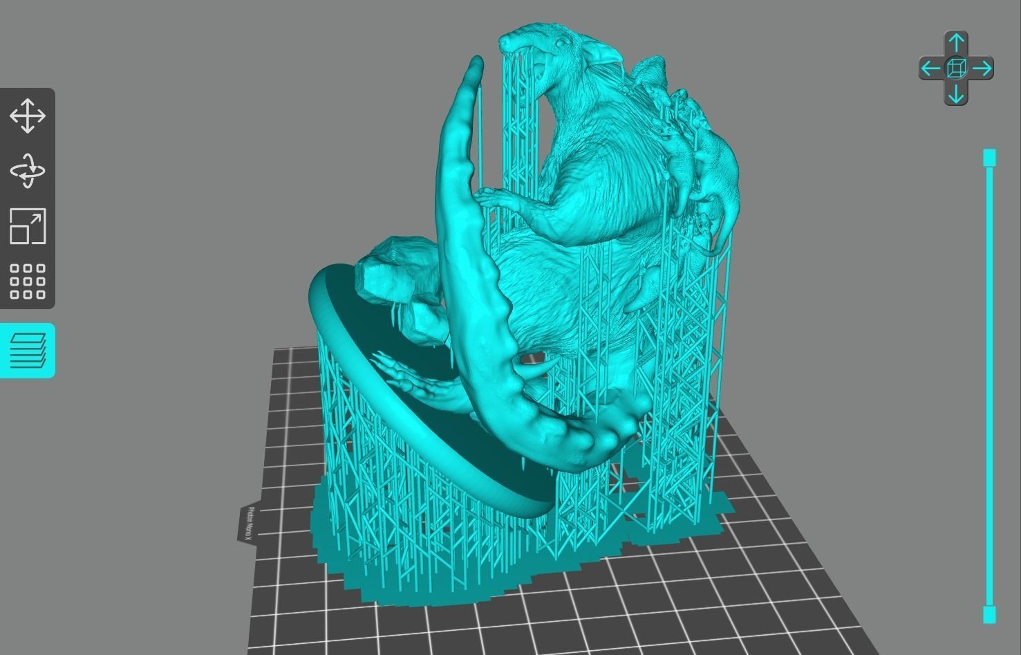 Rat Mother 3D model for printing 3D model_5